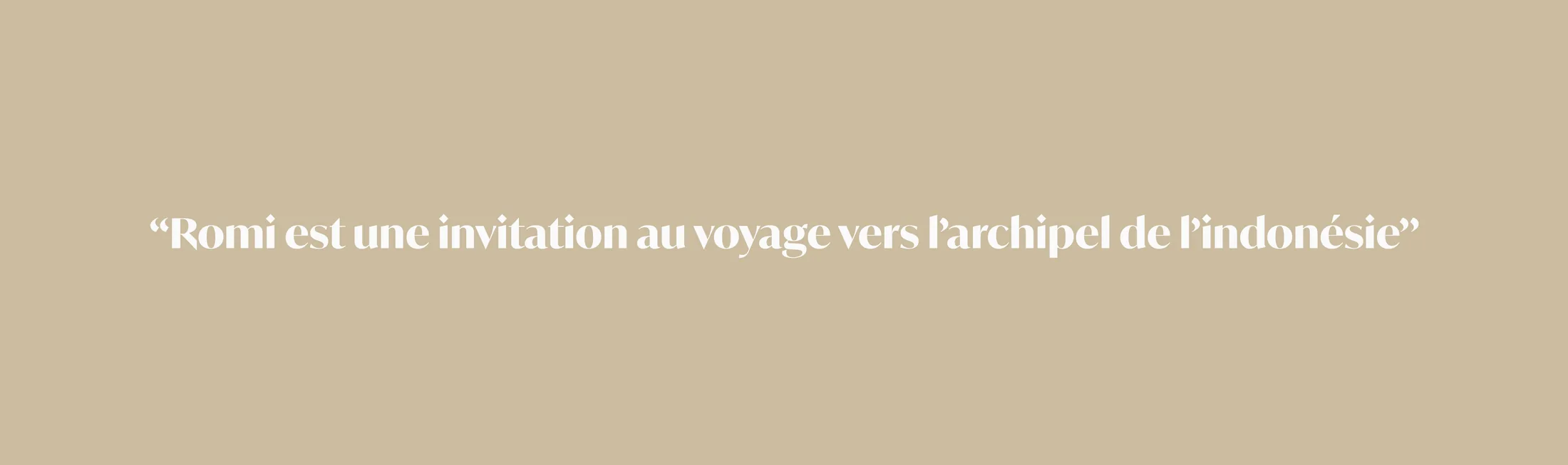 ROMI — visuel